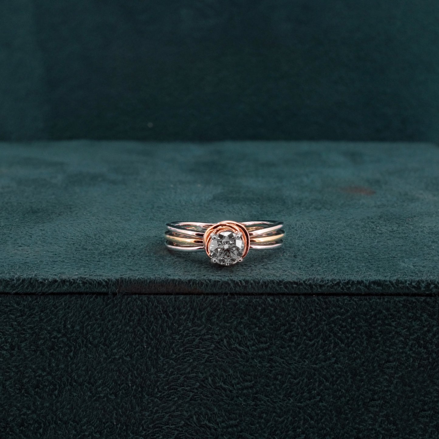 Avenil Solitaire Diamond Engagement Ring