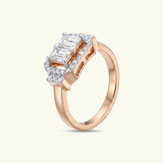 Halene Halo Diamond Eternity Ring