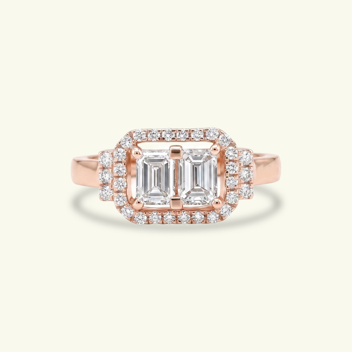 Halene Halo Diamond Eternity Ring