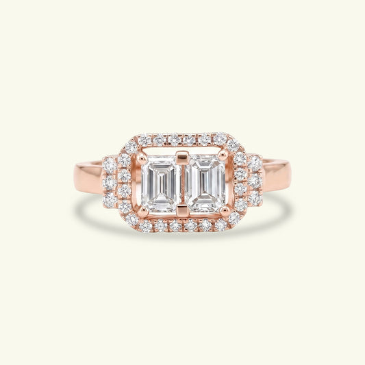 Halene Halo Diamond Eternity Ring