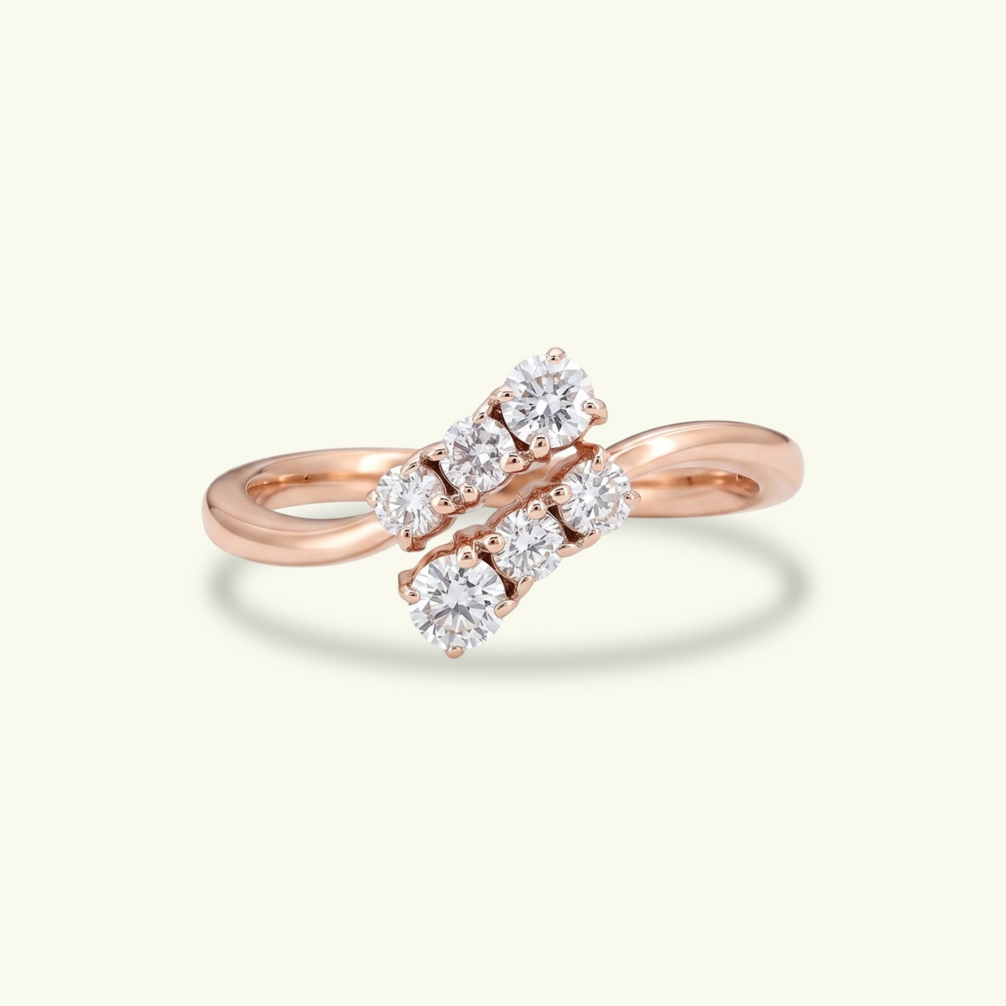 Mireya Scatter Diamond Ring