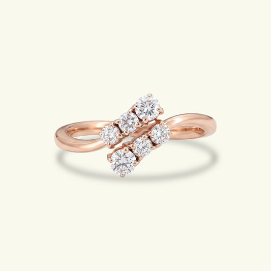 Mireya Scatter Diamond Ring