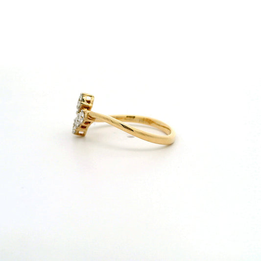 Mireya Scatter Diamond Ring
