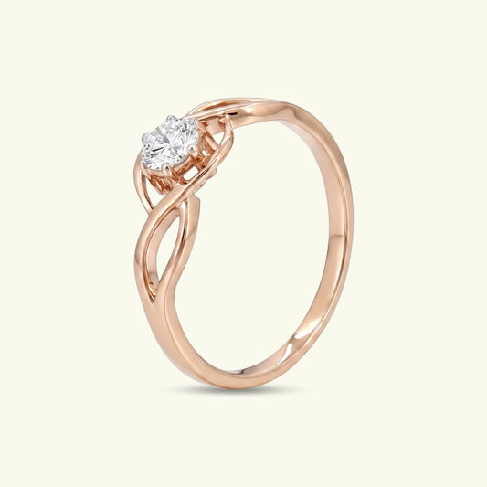 Elyse Solitaire Diamond Ring
