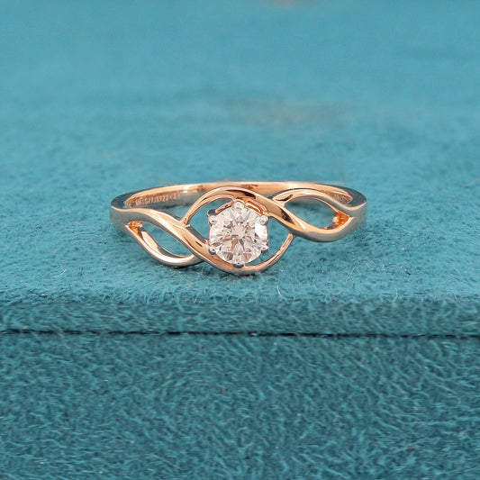 Elyse Solitaire Diamond Ring