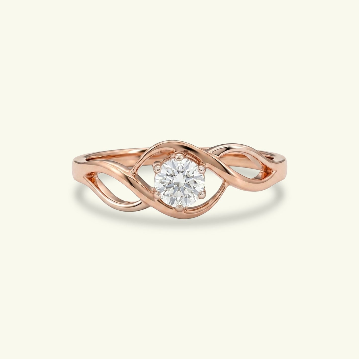 Elyse Solitaire Diamond Ring