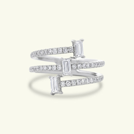 Liora Scatter Diamond Ring