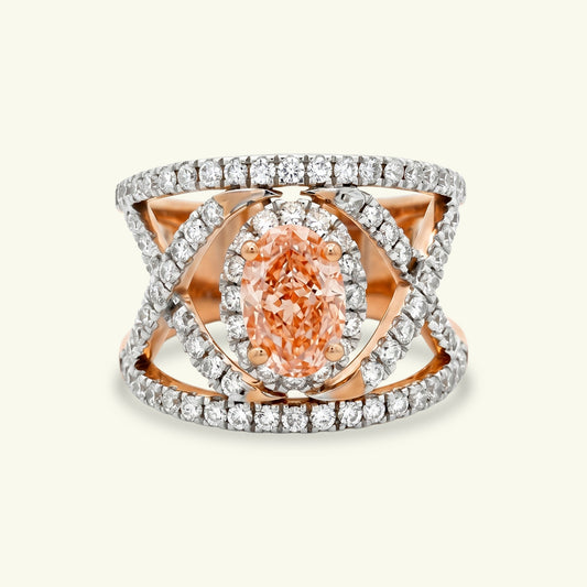 Vaela Rose De Luxe Diamond Ring