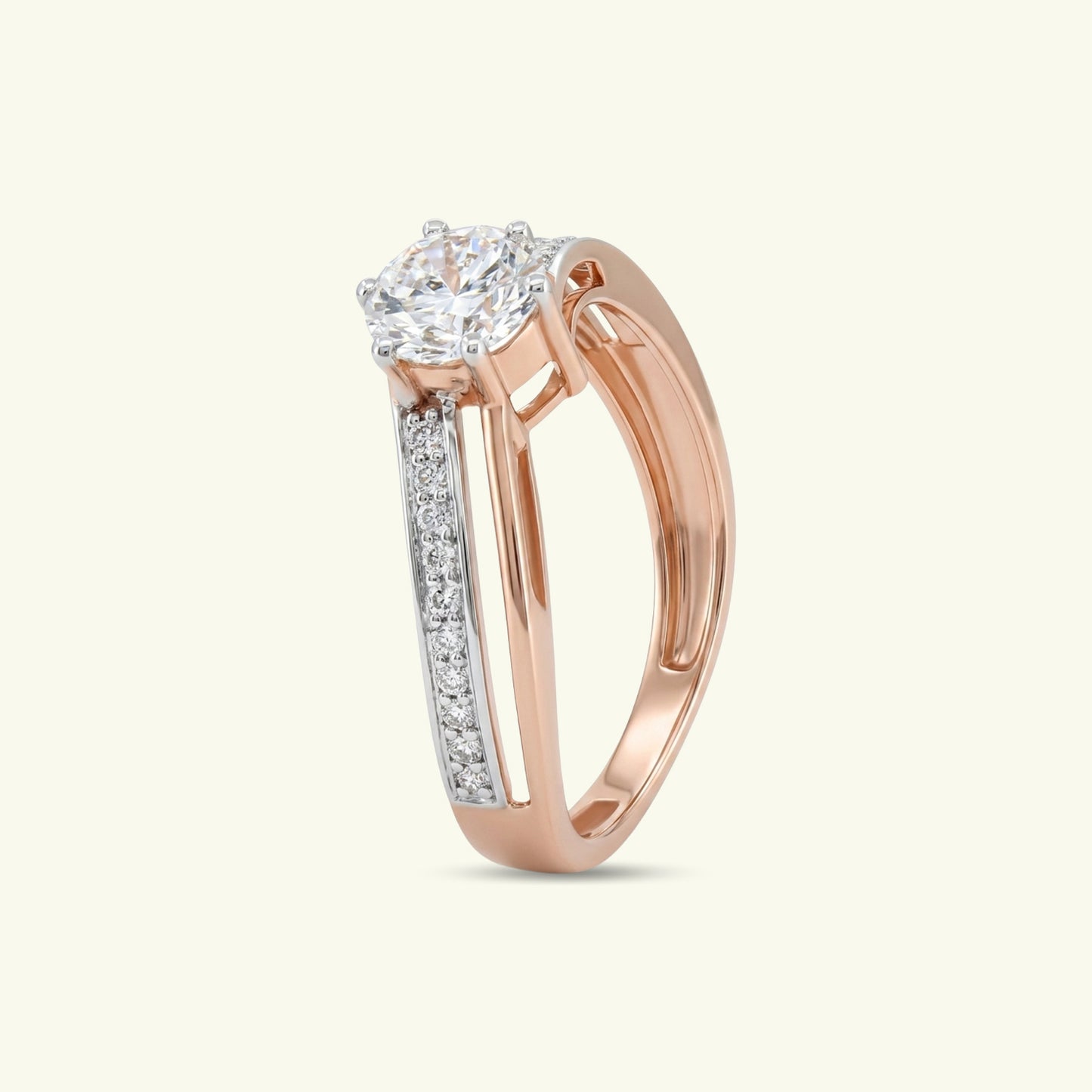 Saena Curve Diamond Dailywear Ring