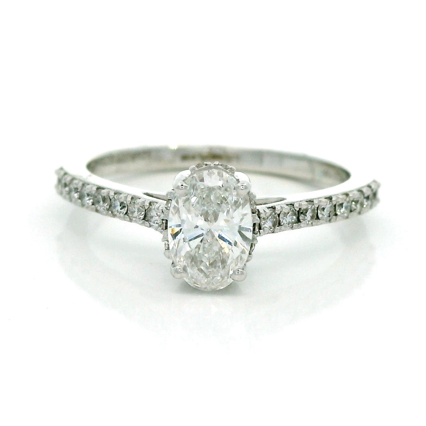 Aryel Halo Diamond Engagement Ring