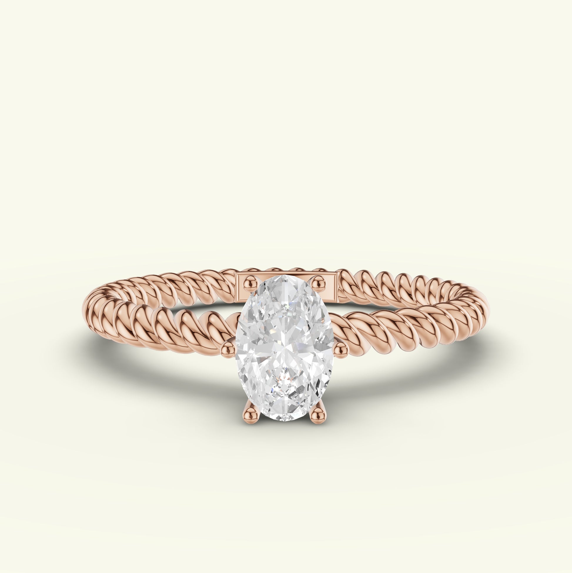 Irva Crest Diamond Band Ring