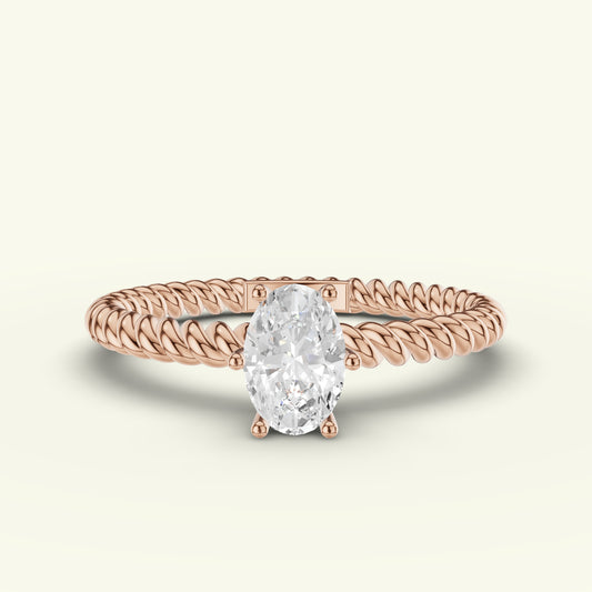 Irva Crest Diamond Band Ring