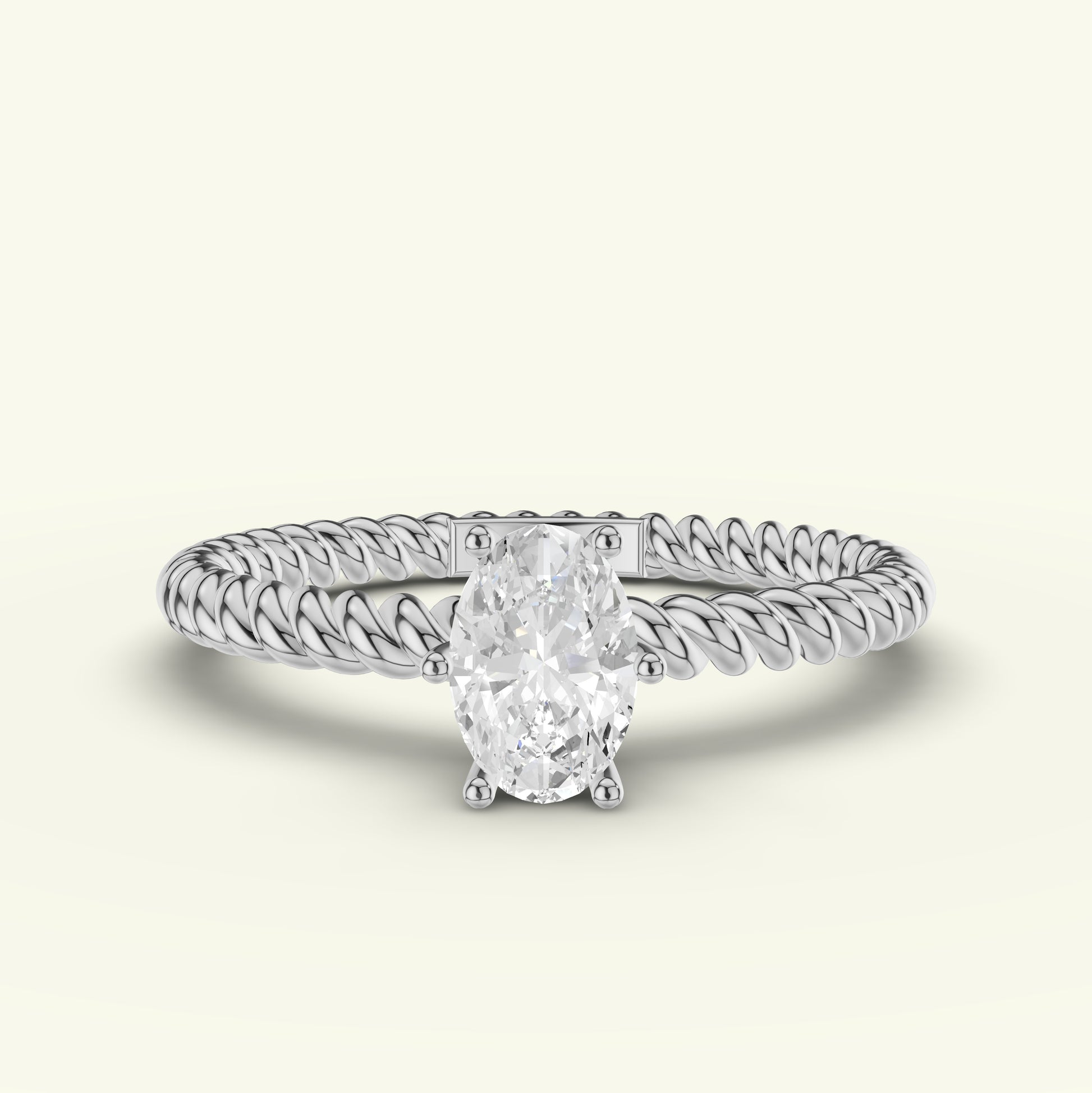 Irva Crest Diamond Band Ring