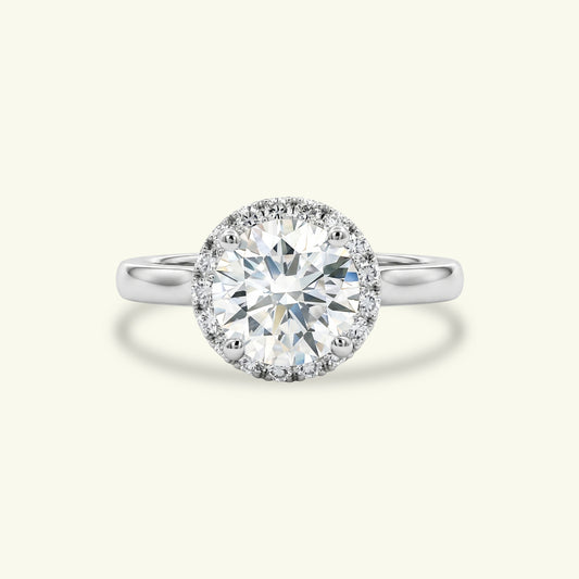 Calista Bridal Halo Diamond Engagement Ring