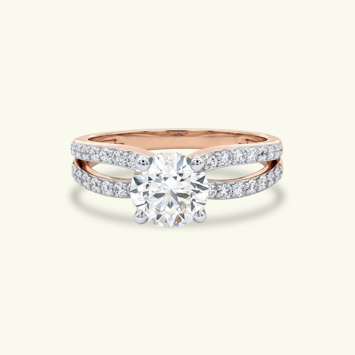Serel Solitaire Diamond Engagement Ring