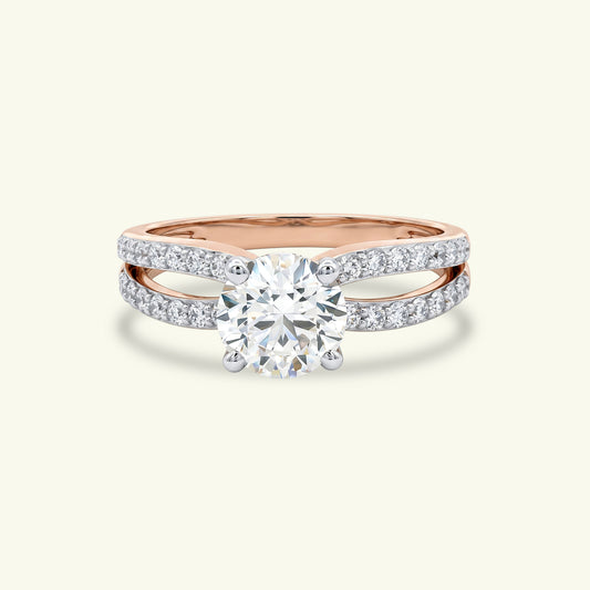Serel Solitaire Diamond Engagement Ring
