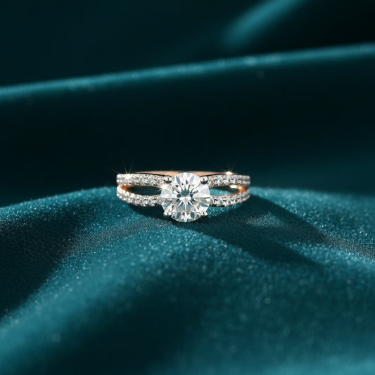 Serel Solitaire Diamond Engagement Ring