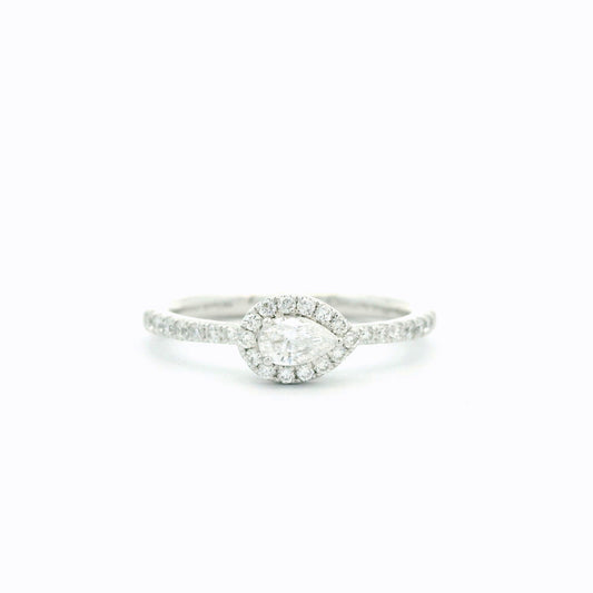Yunira Halo Diamond Engagement Ring