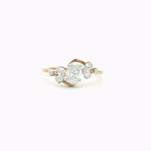 Neira Curve Diamond Dailywear Ring