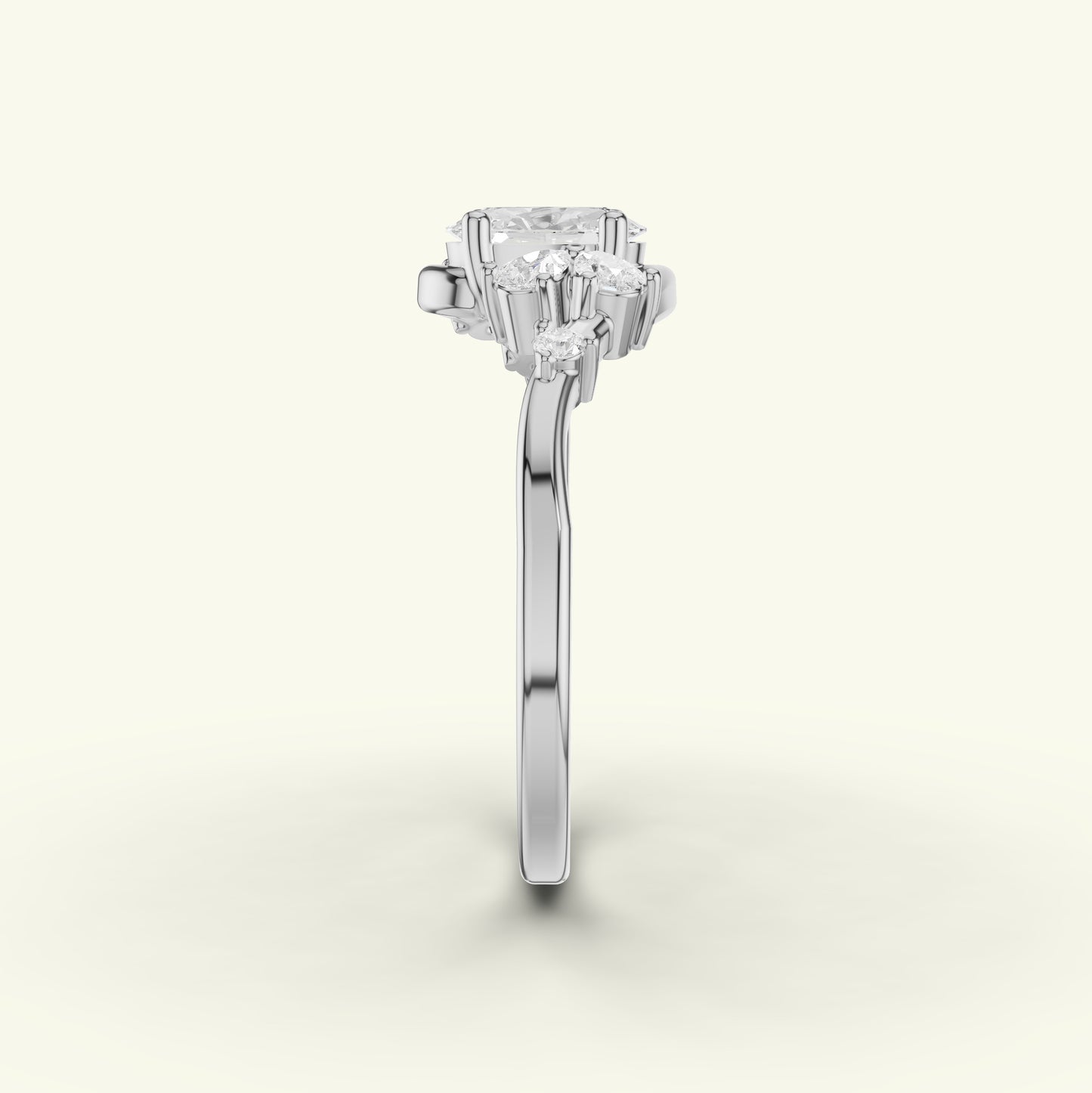 Neira Curve Diamond Dailywear Ring