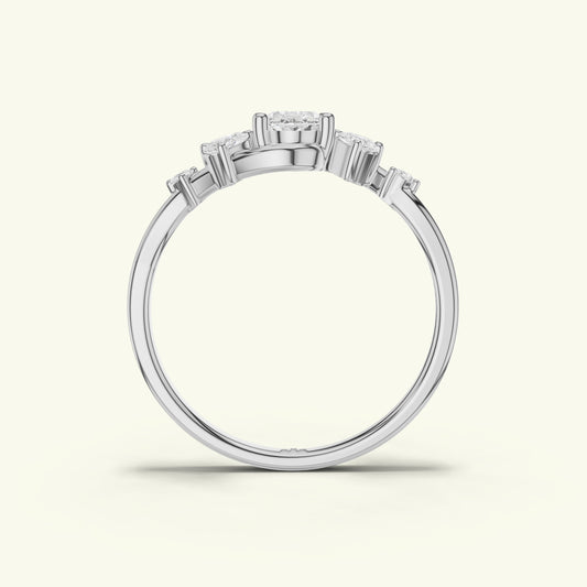 Neira Curve Diamond Dailywear Ring