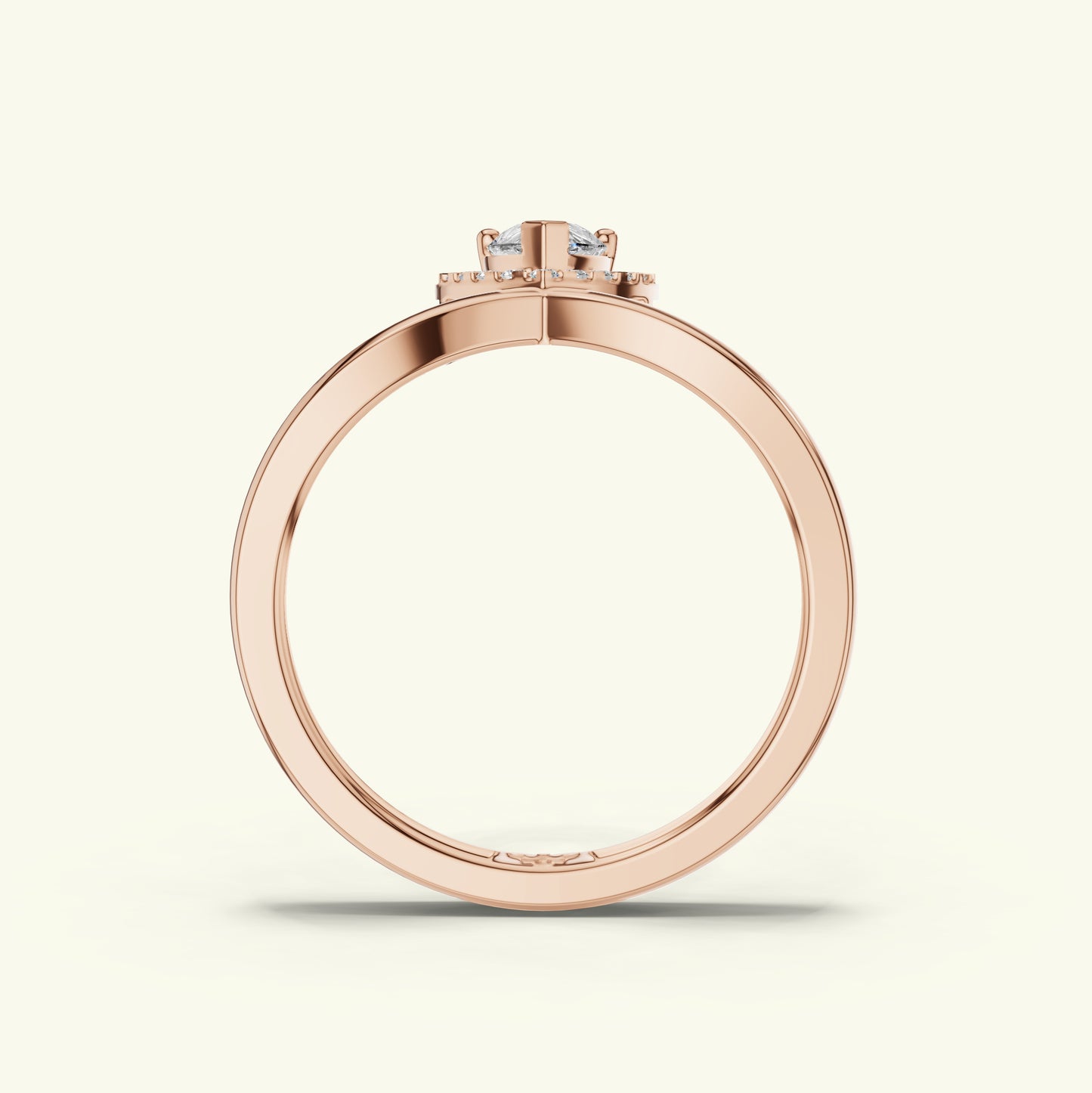 Miren Crest Diamond Dailywear Ring