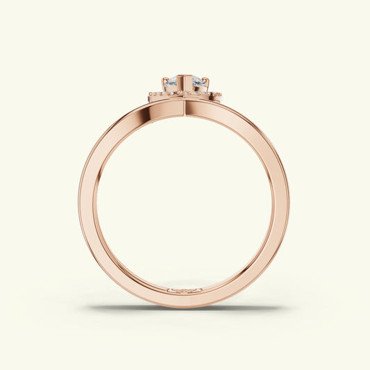 Miren Crest Diamond Dailywear Ring