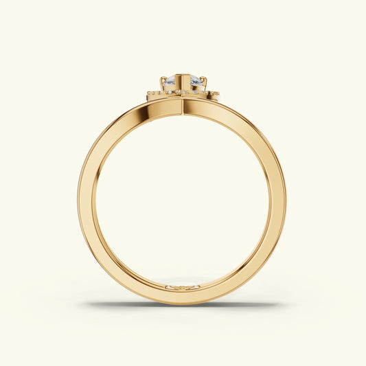 Miren Crest Diamond Dailywear Ring