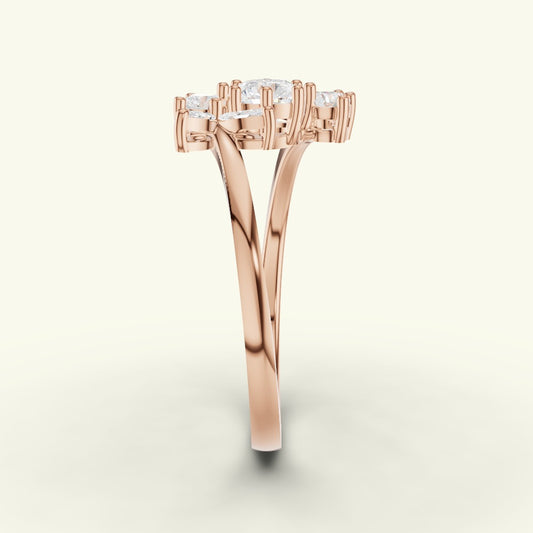 Elyra Wing Diamond Dailywear Ring