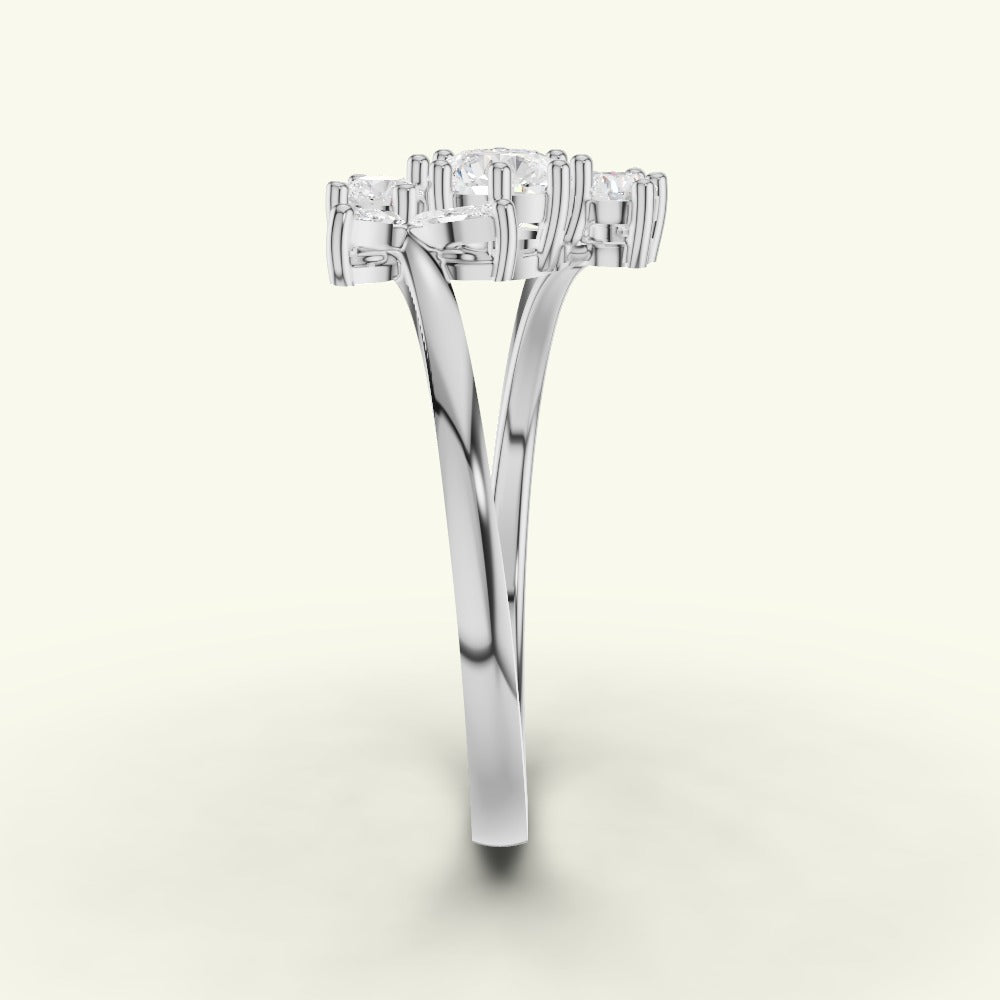 Elyra Wing Diamond Dailywear Ring