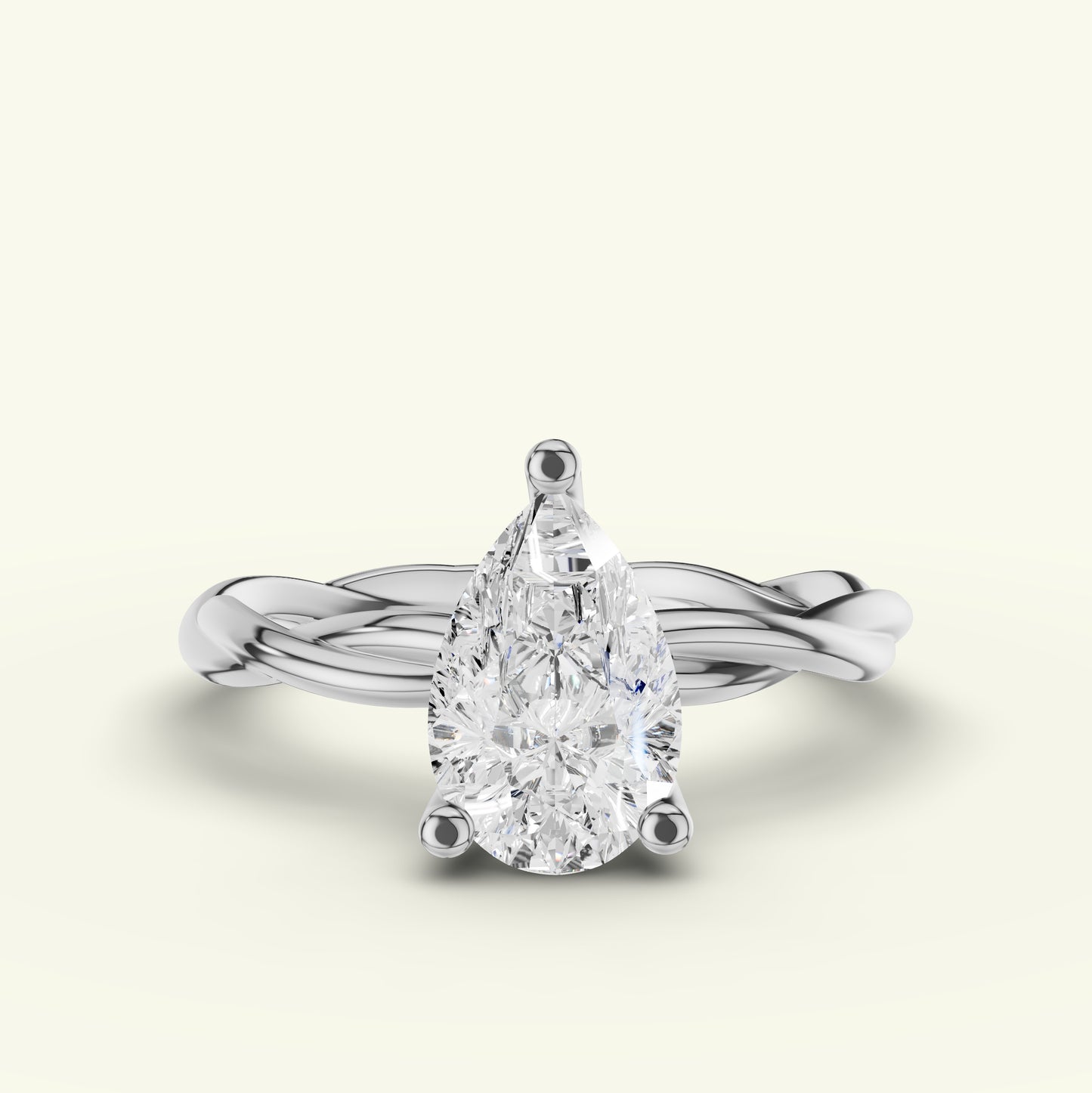 Viona Solitaire Diamond Engagement Ring