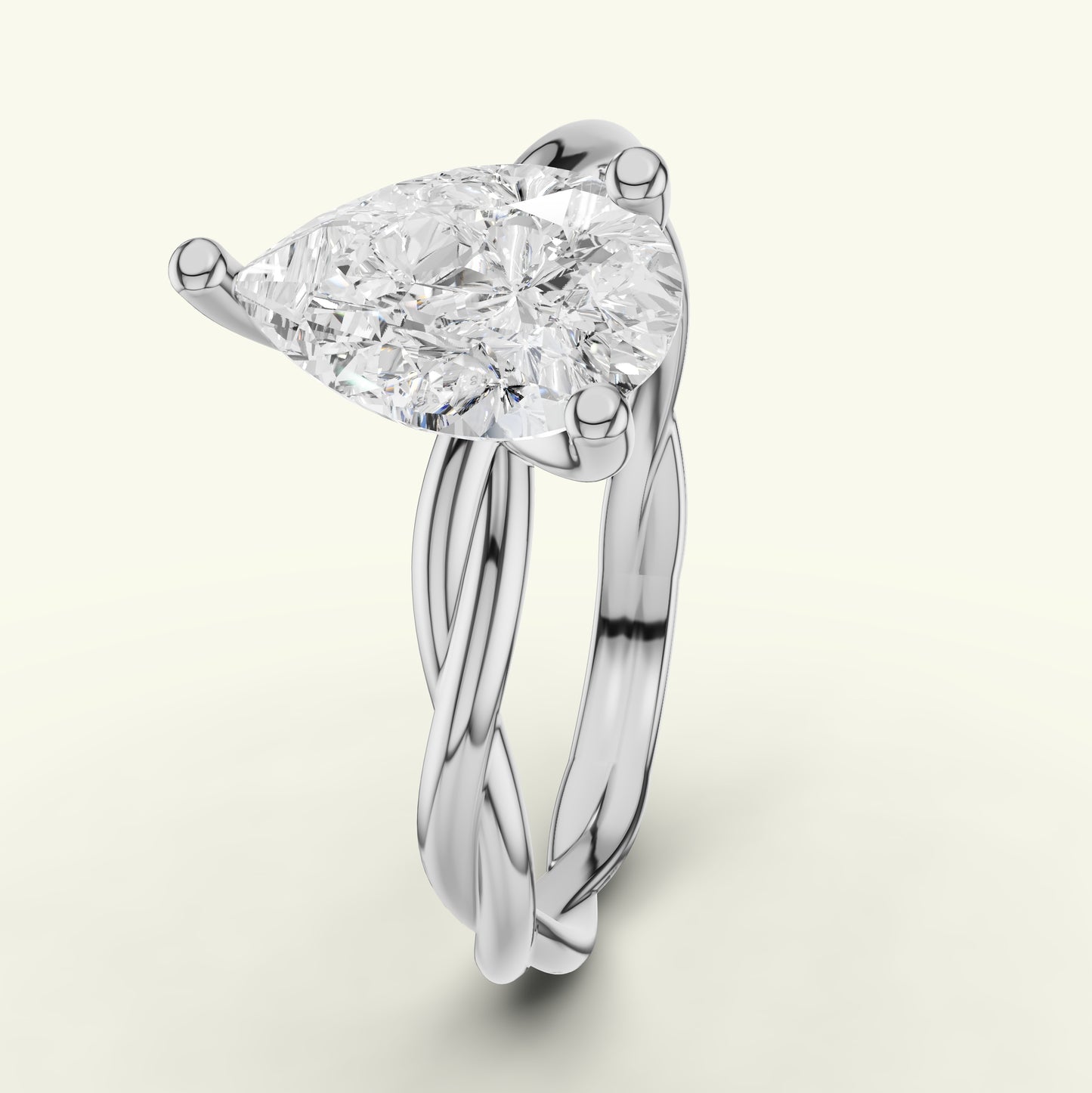 Viona Solitaire Diamond Engagement Ring