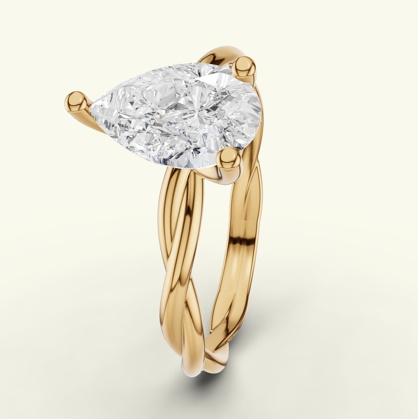 Viona Solitaire Diamond Engagement Ring