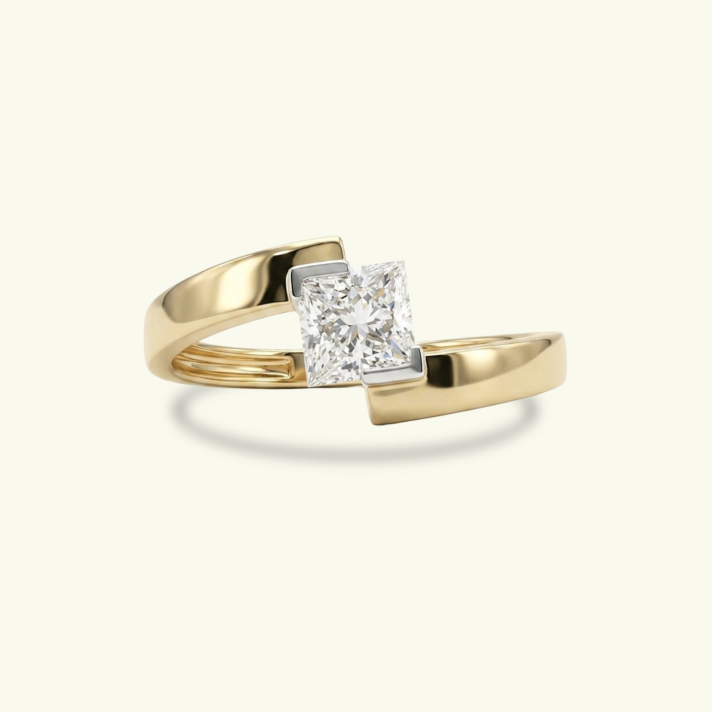 Ezmera Solitaire Diamond Engagement Ring