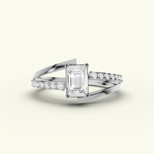 Talira Bloom Diamond Engagement Ring