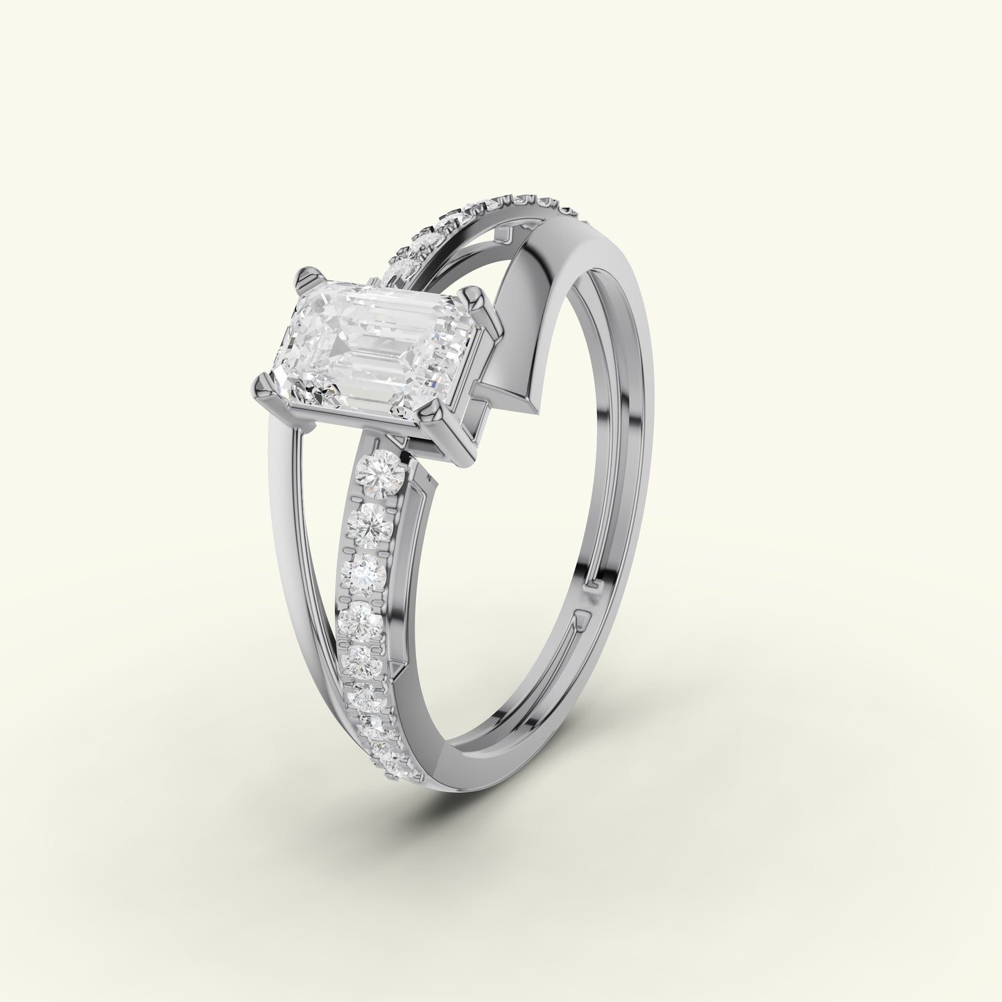 Talira Bloom Diamond Engagement Ring