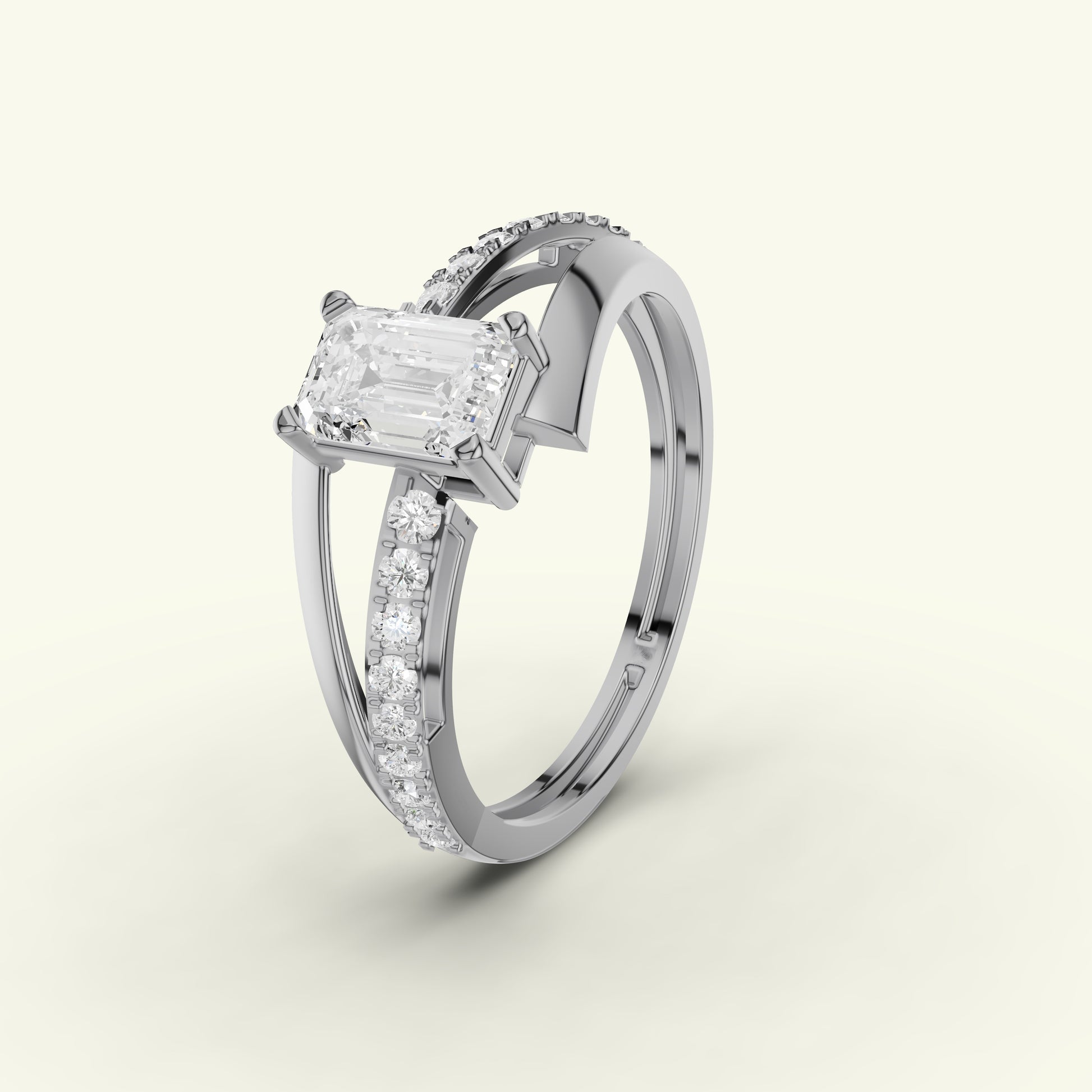 Talira Bloom Diamond Engagement Ring