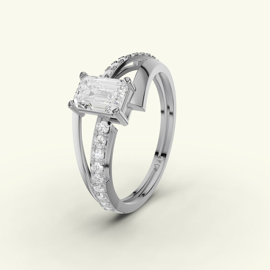 Talira Bloom Diamond Engagement Ring
