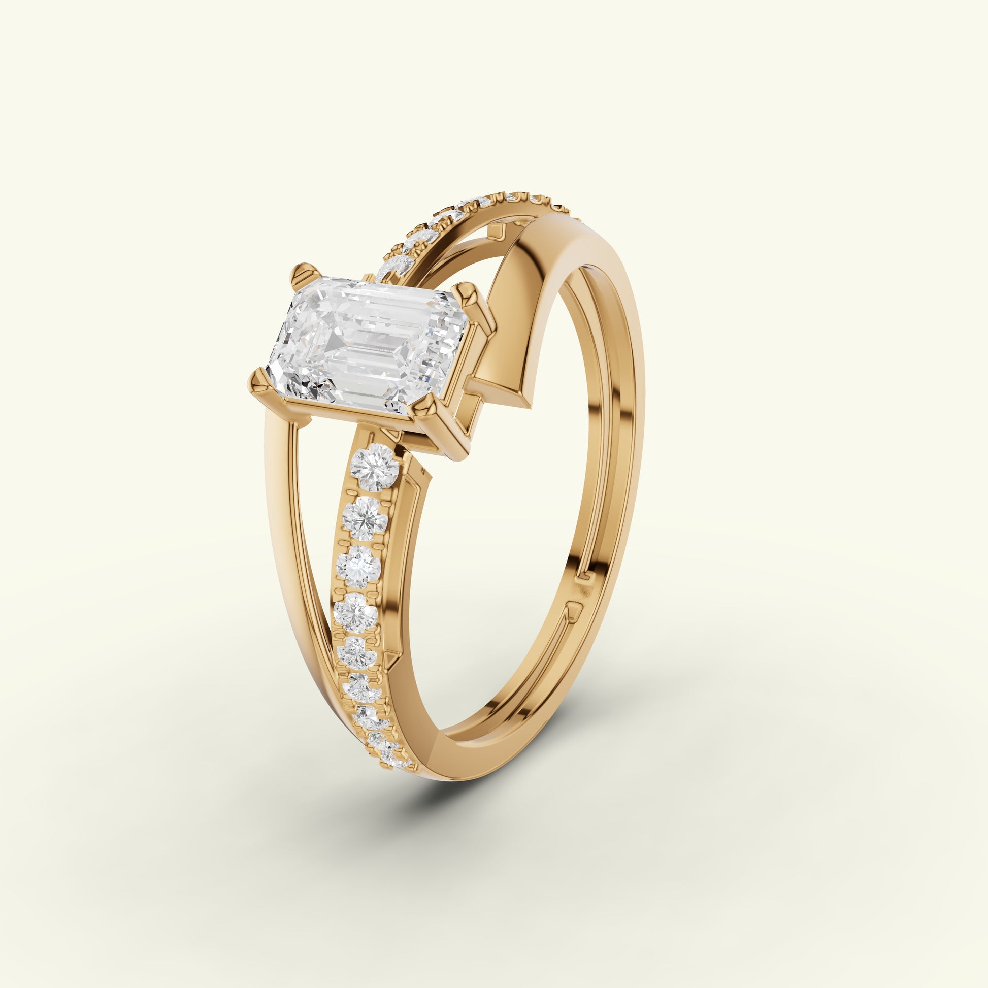Talira Bloom Diamond Engagement Ring