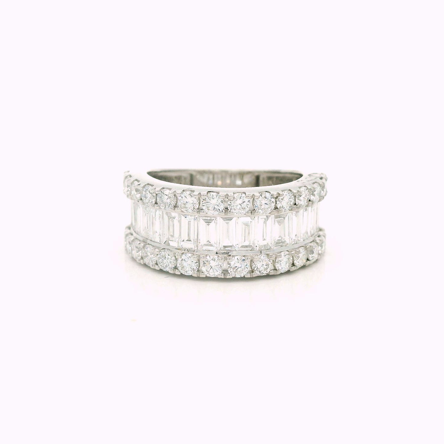 Solira Crest Diamond Eternity Ring