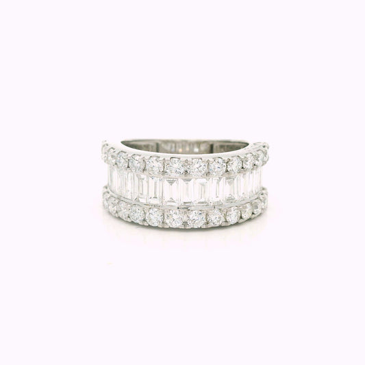 Solira Crest Diamond Eternity Ring