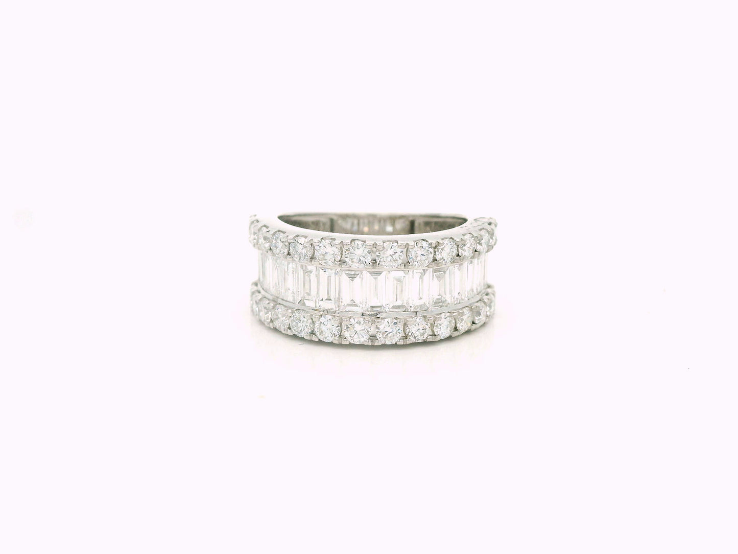 Solira Crest Diamond Eternity Ring
