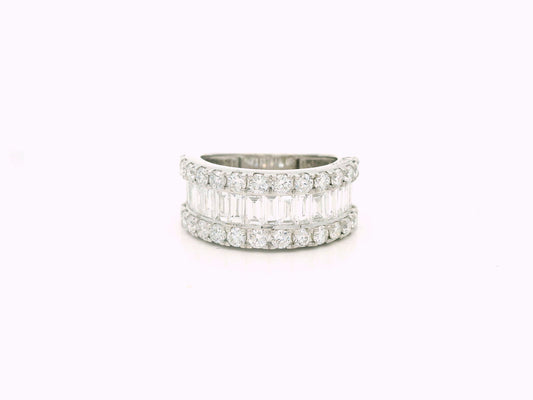 Solira Crest Diamond Eternity Ring