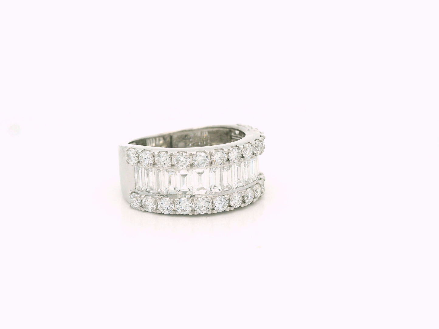 Solira Crest Diamond Eternity Ring