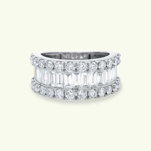 Solira Crest Diamond Eternity Ring