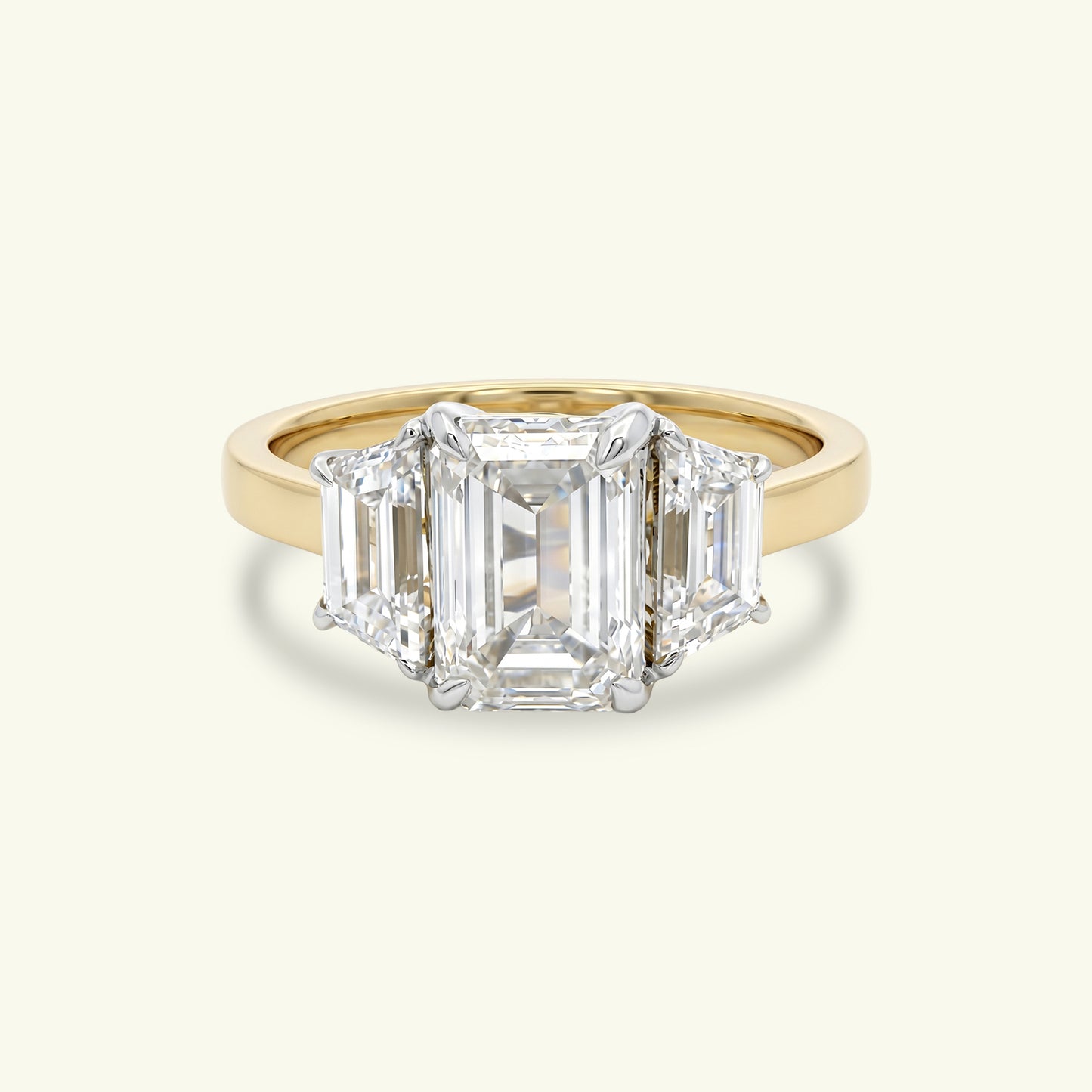 Kyvera Modern Diamond Engagement Ring