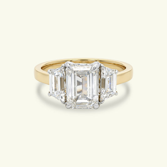 Kyvera Modern Diamond Engagement Ring