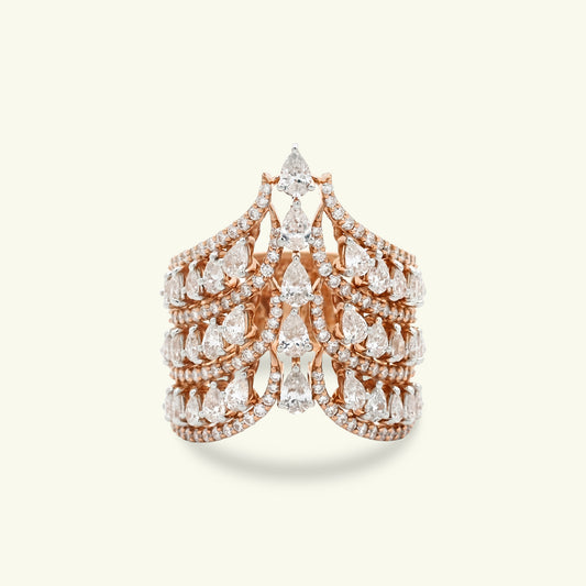 Ayari Bloom Diamond Cocktail Ring