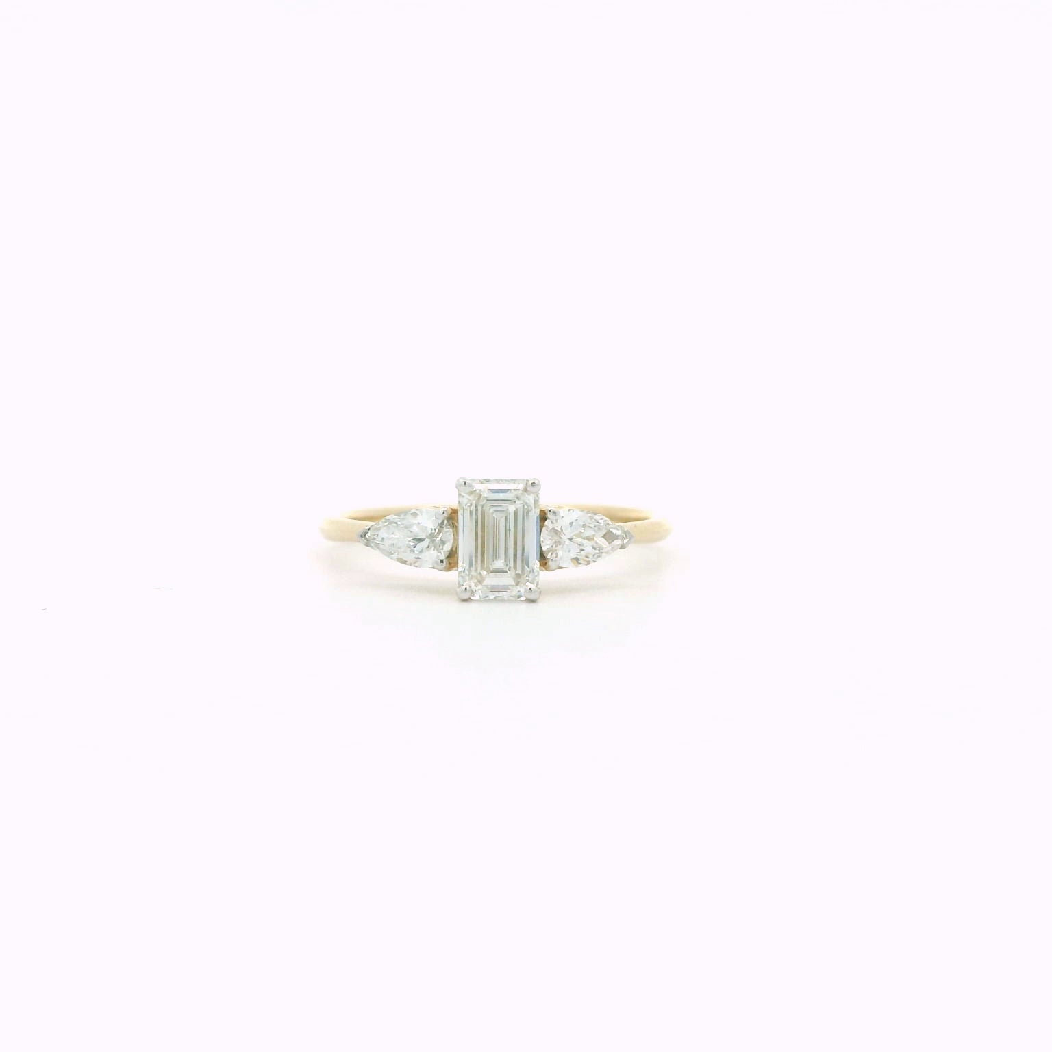 Selvia Fancy Diamond Engagement Ring