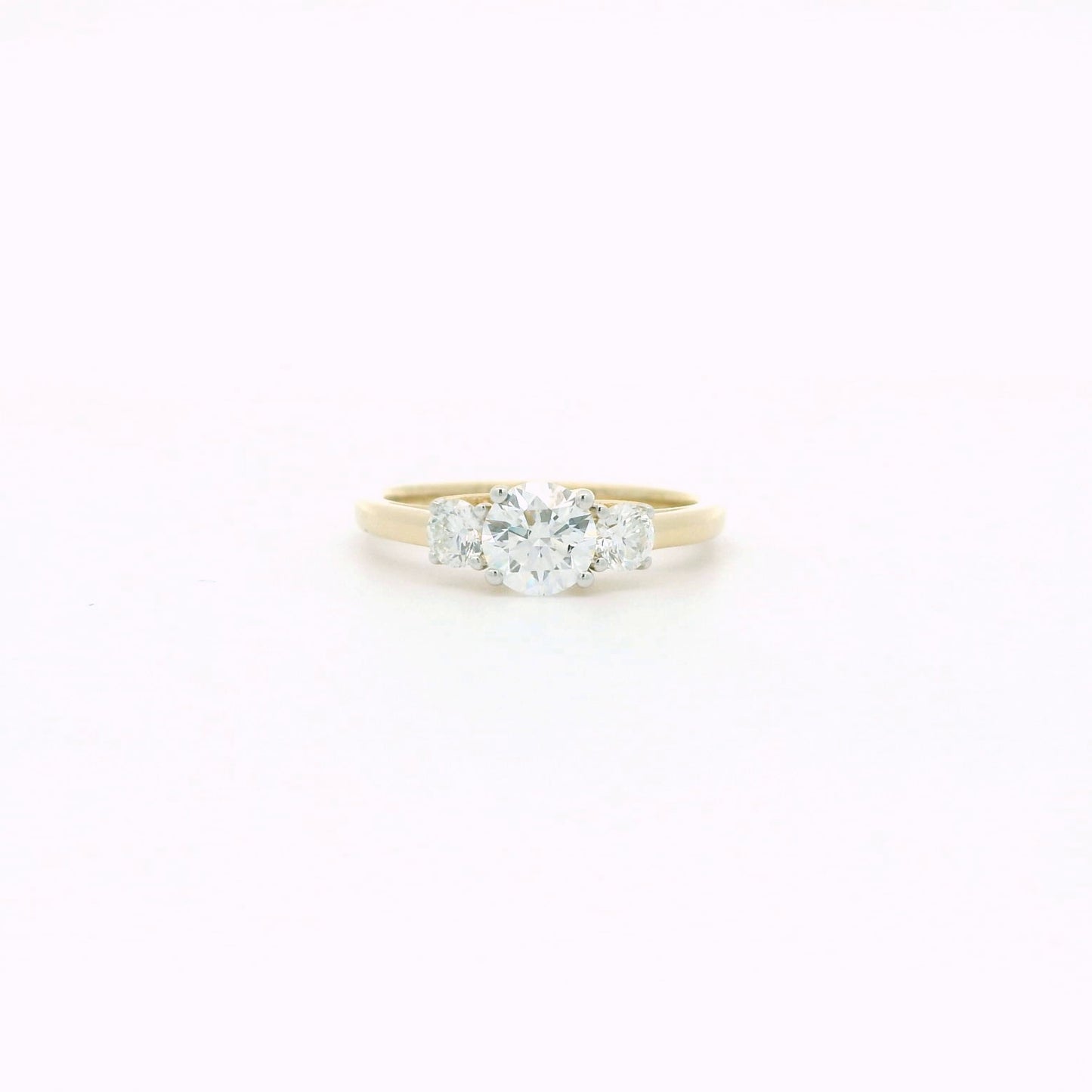 Alena Crest Diamond Engagement Ring